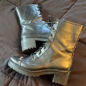 Michael Kors Leather Boots